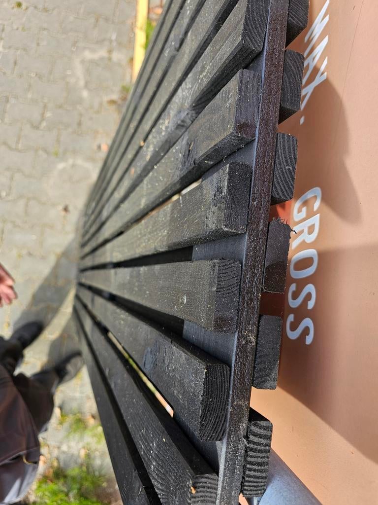 Schuttingdeel hornbach, Tuin en Terras, Ophalen, Hout, Minder dan 3 meter, 1 tot 2 meter