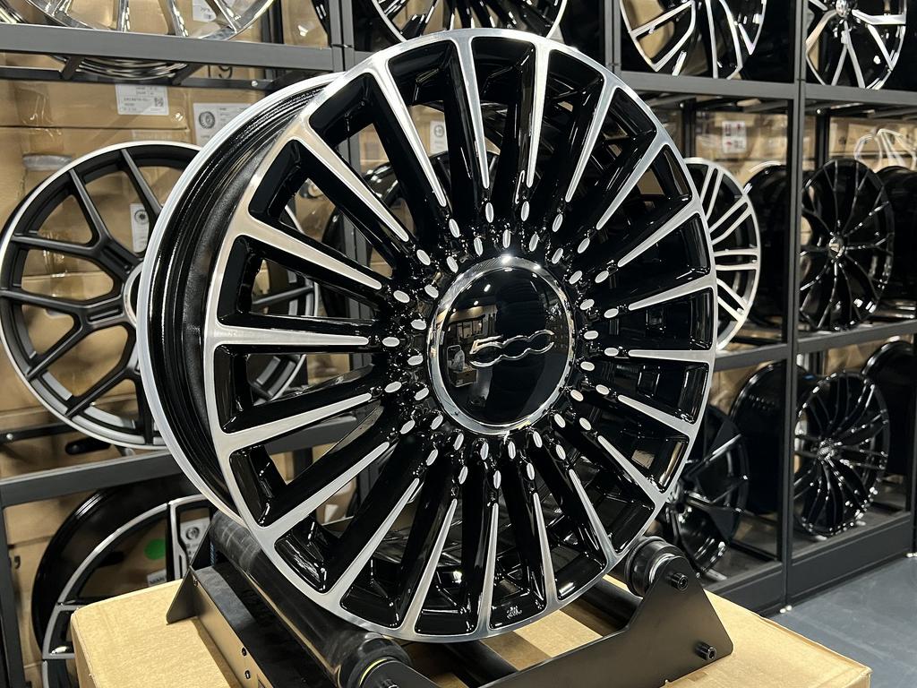 16'' Fiat 500 500C 500e 500L velgen 4X98 EXCLUSIVE NIEUW!, Auto-onderdelen, Banden en Velgen, Velg(en), -, -, Nieuw