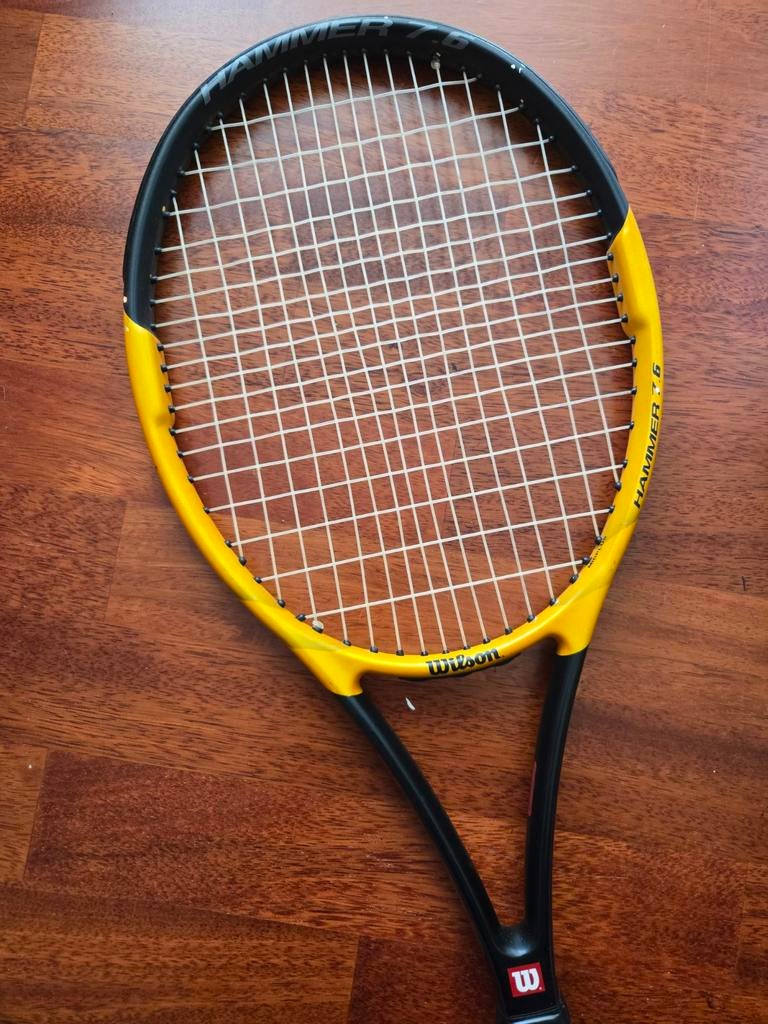 Wilson Hammer 7.6 tennisracket L4, Sport en Fitness, Tennis, Ophalen of Verzenden, Gebruikt, Racket, Wilson