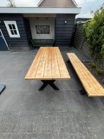 Mooie buiten tafel, Tuin en Terras, Ophalen, Nieuw, Rechthoekig, Hout
