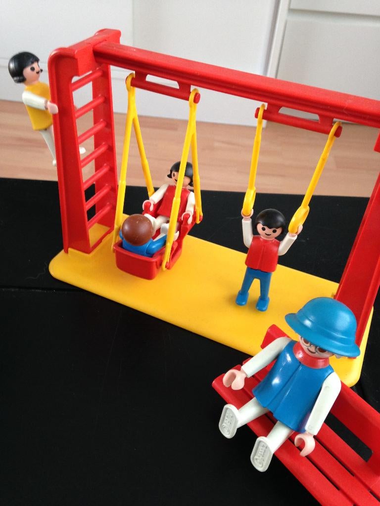 Playmobil schommel vintage 3552, Ophalen of Verzenden, Gebruikt, Complete set