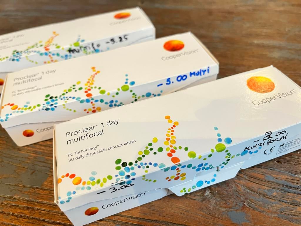 CooperVision Proclear Multifocal Daglenzen -3.00 -5.00 -5.25, Ophalen of Verzenden, Nieuw