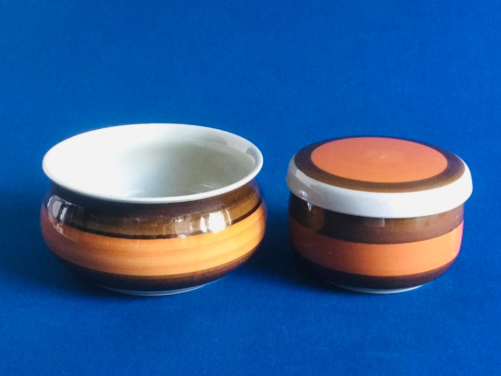 Rörstrand Annika kom en dekdoos, Ophalen of Verzenden, Zo goed als nieuw, Overige stijlen, Kom(men)