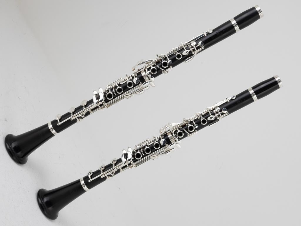 Gebruikte Bb/A Klarinet set Leitner & Kraus V-420, Muziek en Instrumenten, Blaasinstrumenten | Klarinetten, Gebruikt, -, -, Overige typen