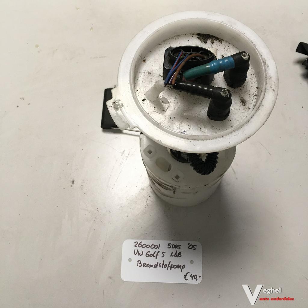 Vw Golf 5 1.6B 2005 5drs 2600001  Brandstofpomp, Gebruikt, -, -, Ophalen of Verzenden