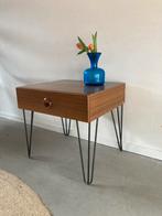 Midcentury vintage ladekastje, Ophalen, Minder dan 50 cm, Gebruikt, 1 of 2 laden
