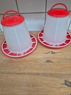 Voer en waterbak, Ophalen, Drinken en Voederen