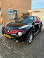 Nissan Juke 1.6 2011 Zwart, Auto's, Stof, 1250 kg, 4 cilinders, Handgeschakeld