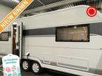 Hobby Prestige 620 CL, Caravans en Kamperen, Caravans, Schokbreker, Rondzit, Hobby, Bedrijf