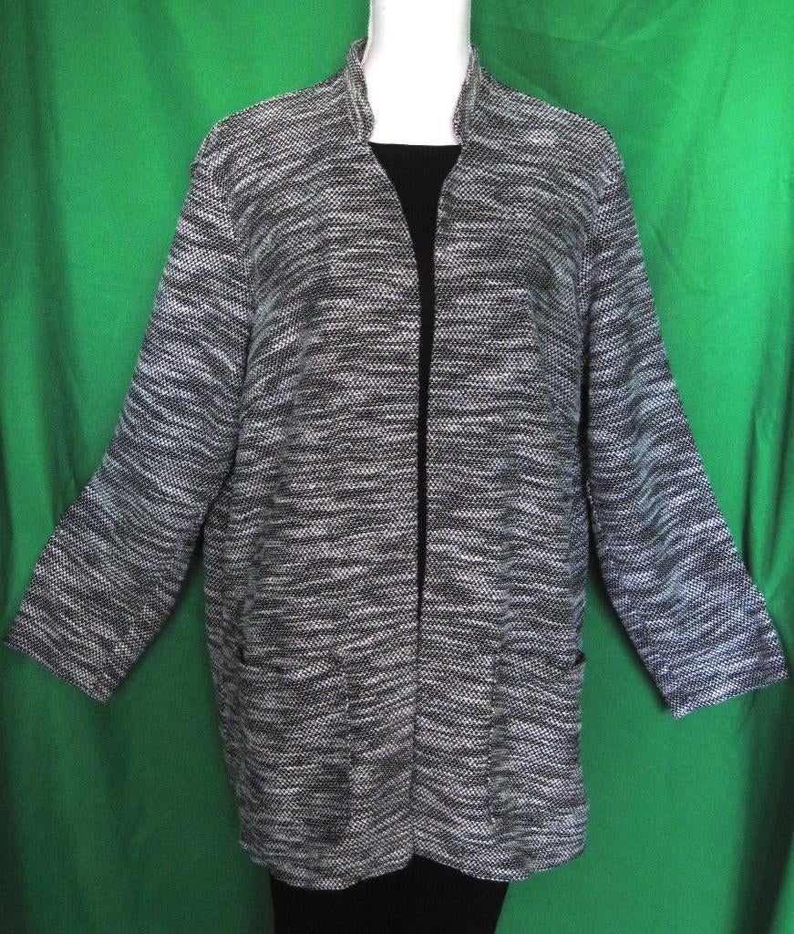 g1  MOOIE DAMES JAS van UP FASHION Maat:52, Kleding | Dames, Grote Maten, Ophalen of Verzenden, Zo goed als nieuw, Grijs, Trui of Vest