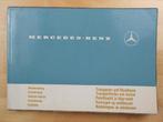 Mercedes 508 608 O309 Instructieboek 1973 508D 608D 309 D, Ophalen of Verzenden