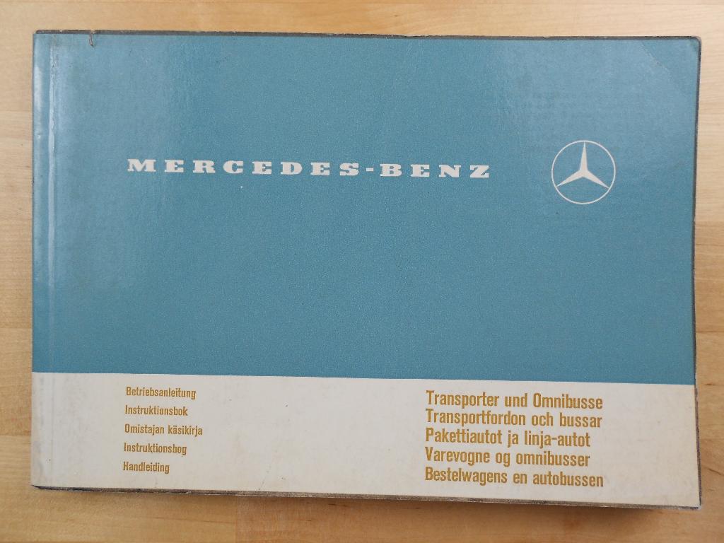 Mercedes 508 608 O309 Instructieboek 1973 508D 608D 309 D, Auto diversen, Handleidingen en Instructieboekjes, Ophalen of Verzenden