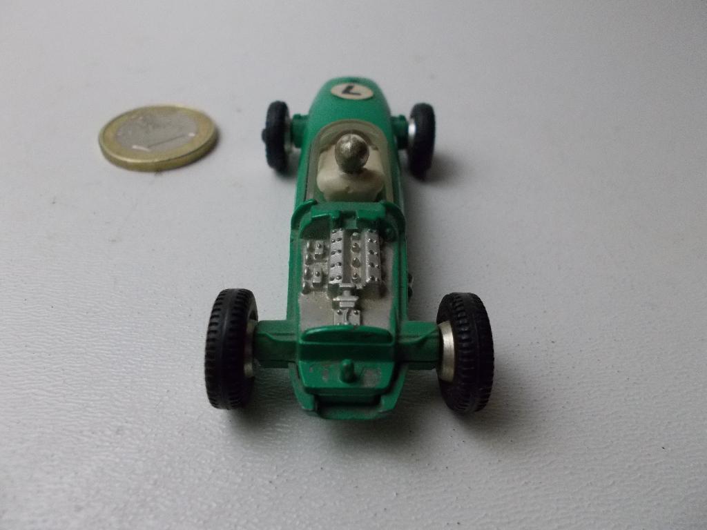 A boxed Dinky Toys No.241 Lotus Racing Car and a boxed No.243 B.R.M