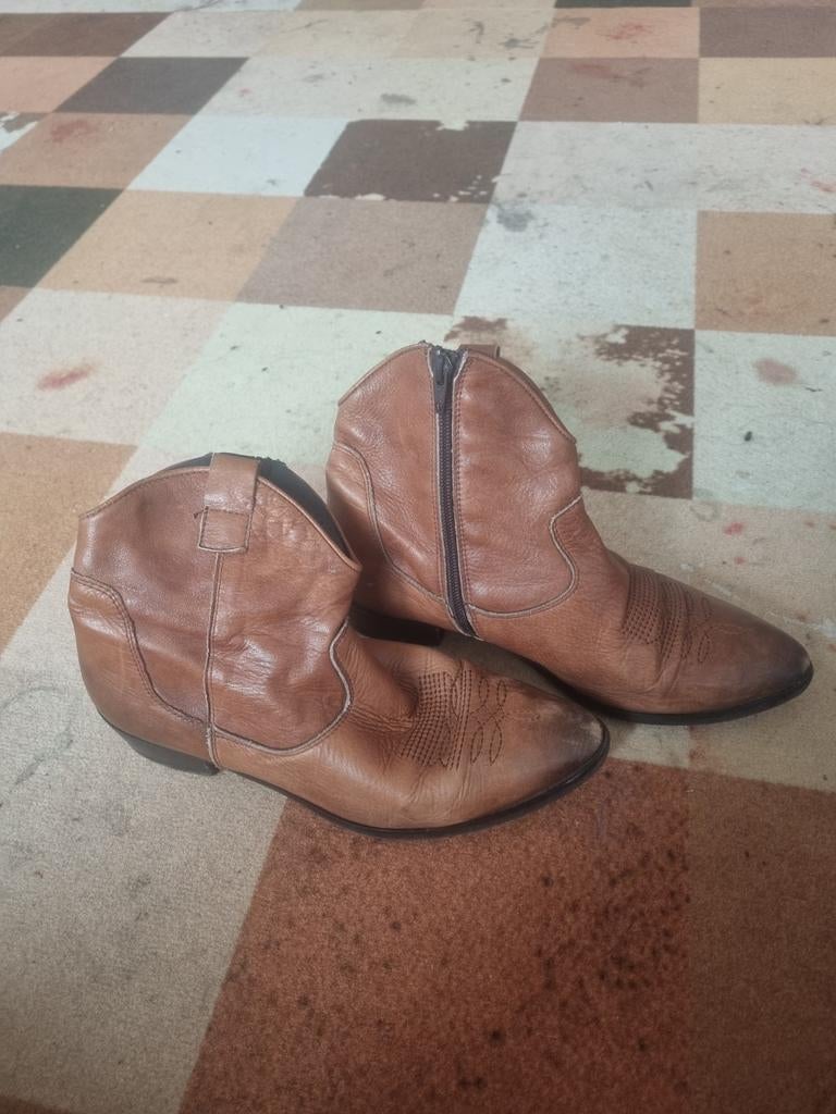 Stil Nuovo leren laarsjes, Bruin, Ophalen of Verzenden, Zo goed als nieuw, Stil Nuovo