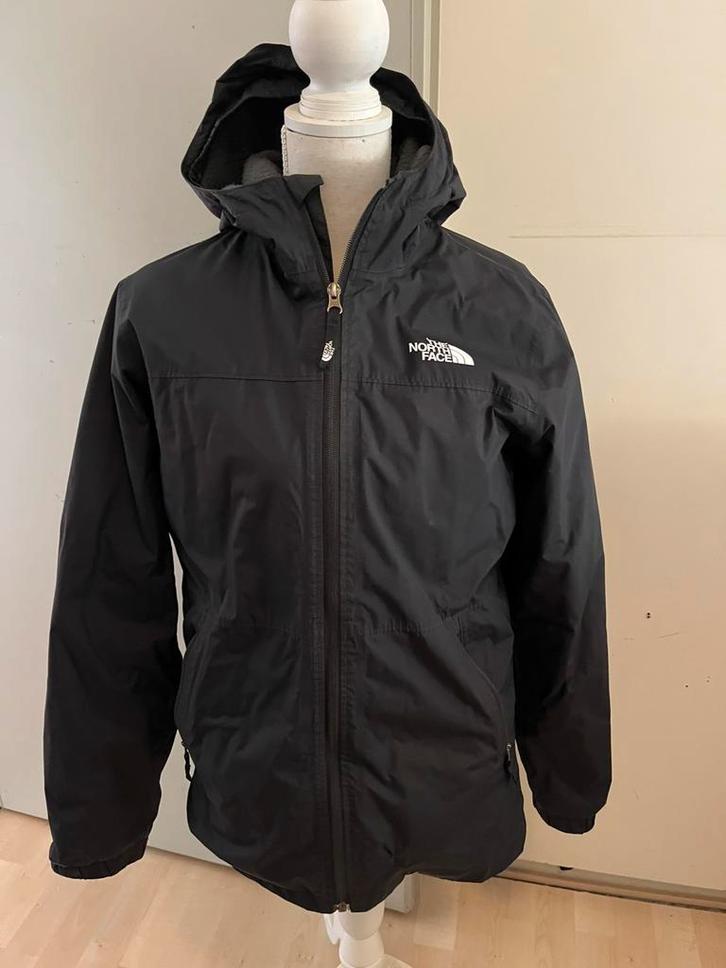 zwarte jongens jas 164 170 The North Face in maat XL, Kinderen en Baby's, Kinderkleding | Maat 164, Gebruikt, Jongen, Jas, Ophalen of Verzenden