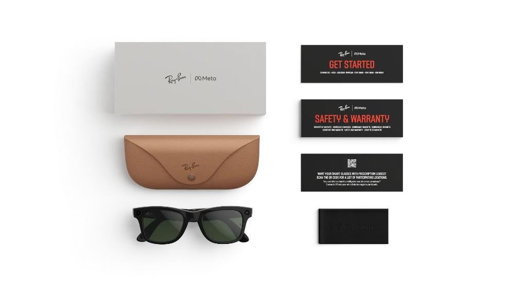 Ray-Ban Meta Wayfarer (Gen 2) NIEUW, Zonnebril, Zwart, Nieuw, Ophalen of Verzenden