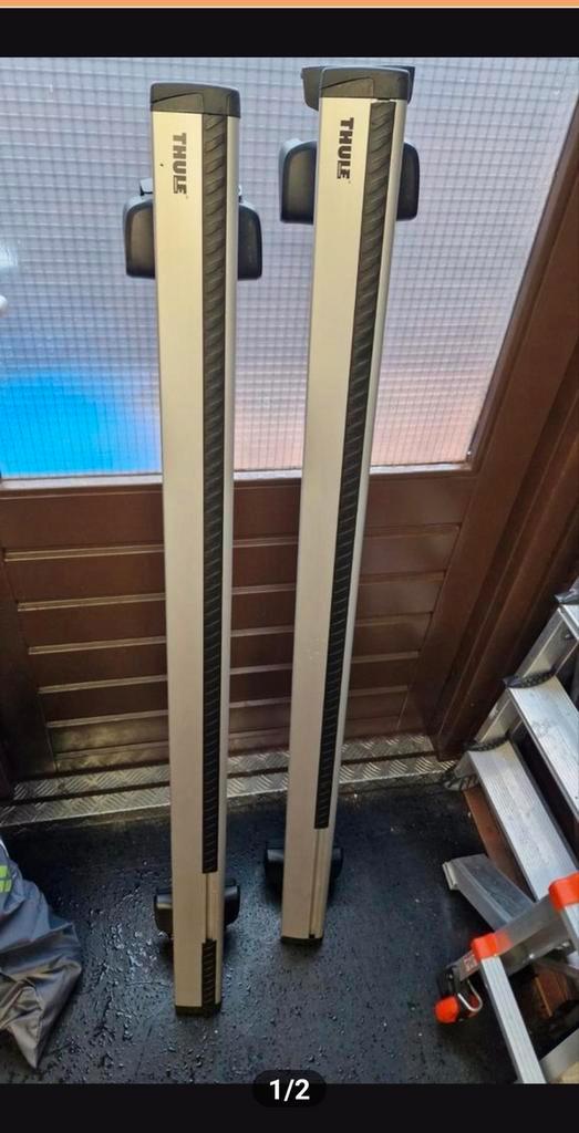 Dakdrager Thule Wingbar Evo voor Seat Ibiza 6J, Auto diversen, Dakdragers, Ophalen