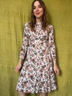 Vintage jurk met binnenvoering- print - 70s, Hgv, Hgv, Ophalen of Verzenden, Vintage