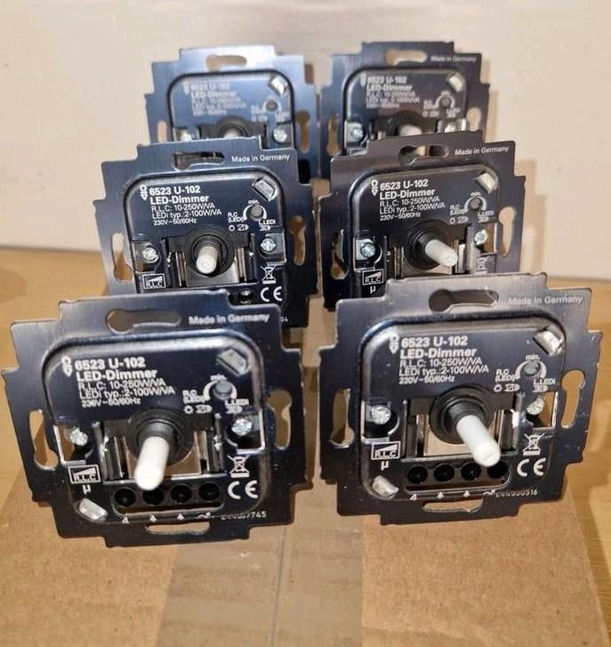 Busch en jaeger ABB dimmer dimmers 6523u102 licht lamp led, Ophalen, Nieuw, Overige typen