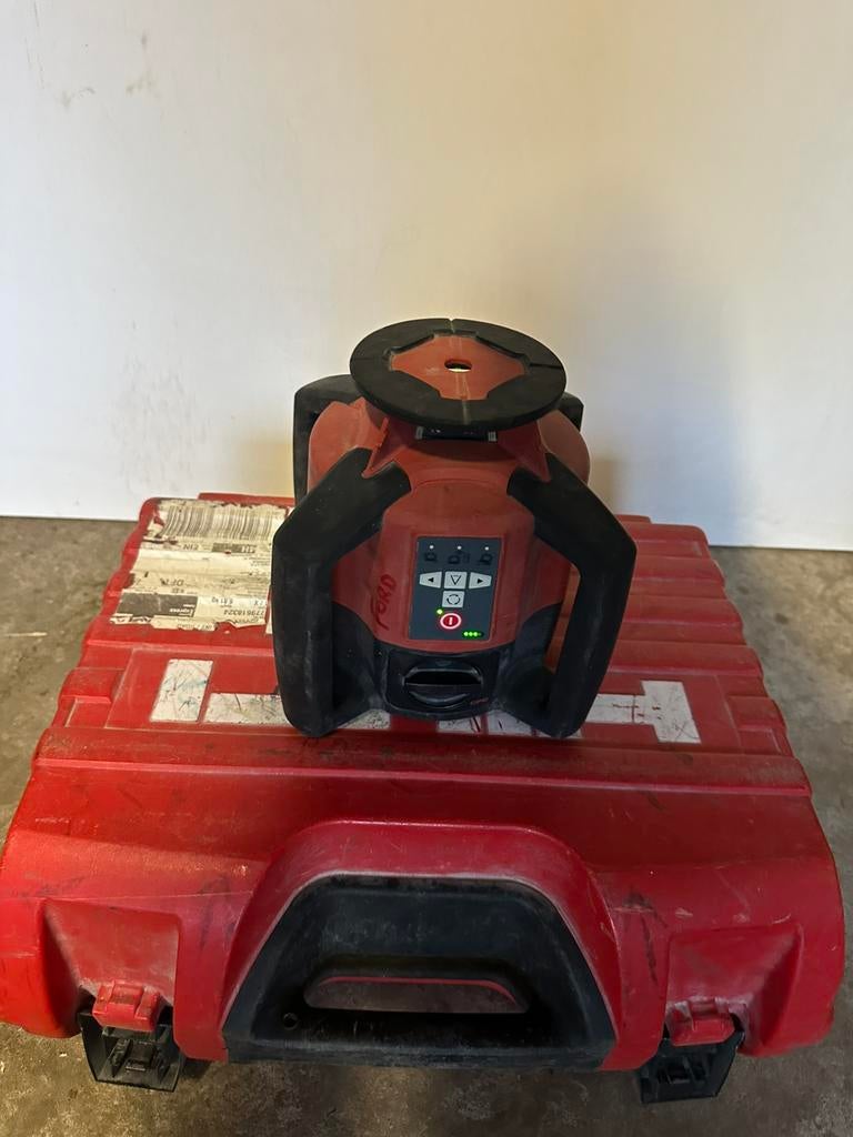 Hilti pri 36 roterende laser, Ophalen, Gebruikt