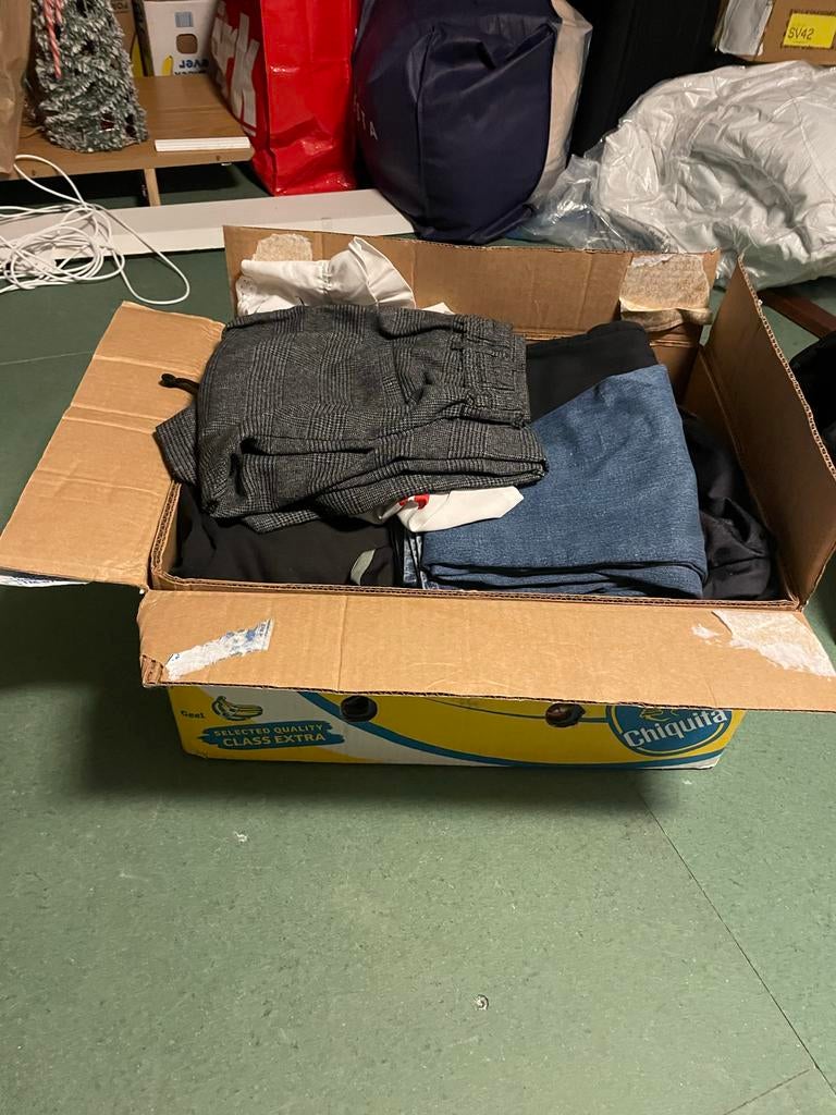 Doos vol kleding, Ophalen of Verzenden, Gedragen