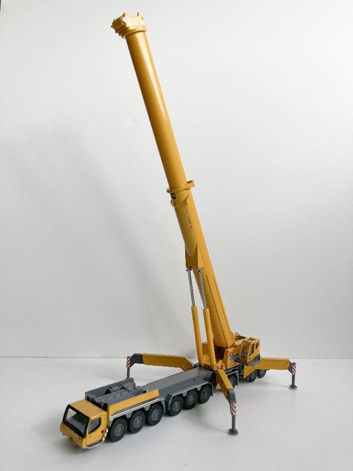1:87 Liebherr LTM1750-9.1 BAUMA 2013, Hobby en Vrije tijd, Modelauto's | 1:87, Zo goed als nieuw, Hijskraan, Tractor of Landbouw