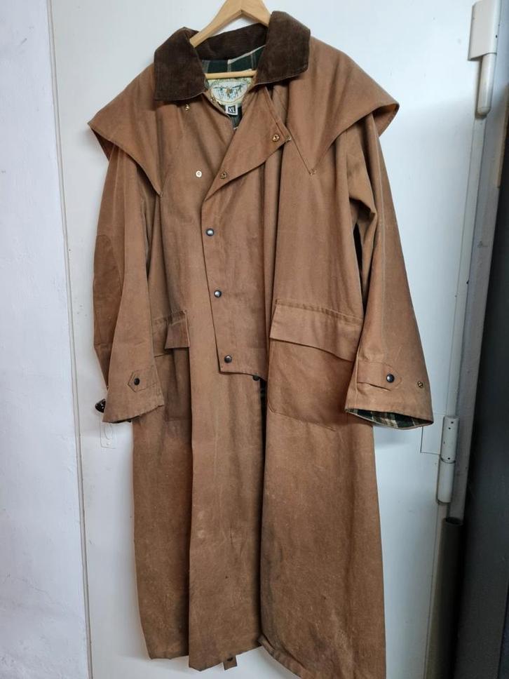 Mongo Country & Leisure Wear waxjas XL, Kleding | Heren, Jassen | Winter, Gedragen, Maat 56/58 (XL), Bruin, Ophalen of Verzenden