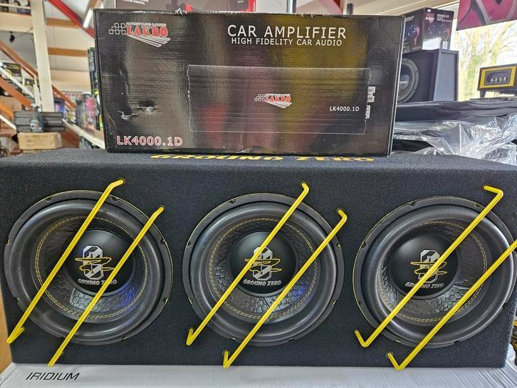 Dikke audioset groundzero en LAKRO, Auto diversen, Autospeakers, Niet ingevuld, Niet ingevuld, Nieuw, Ophalen of Verzenden