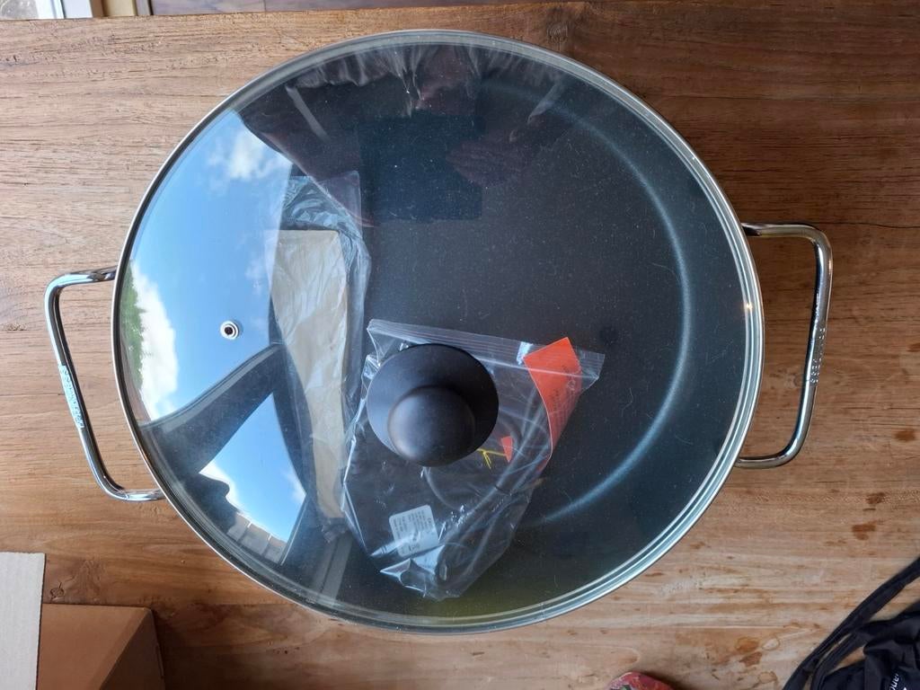 Princess Multicooker - Elektrische Pan met Glazen Deksel, Huis en Inrichting, Verzenden, Zo goed als nieuw, Overige materialen