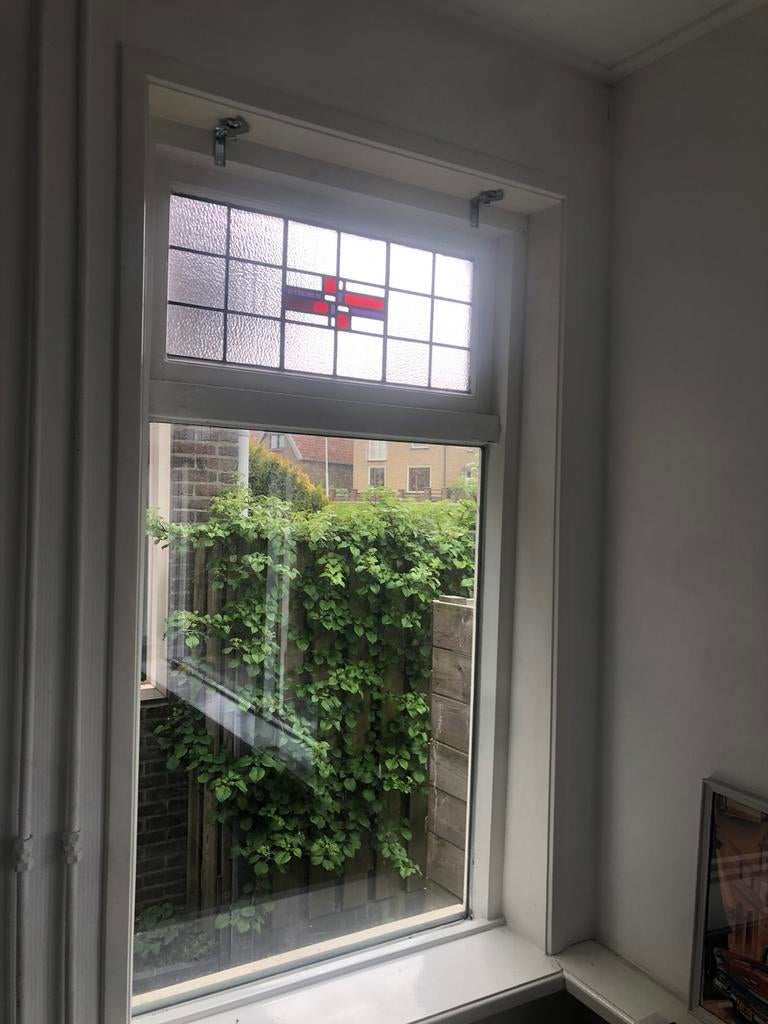 Prachtige glas-in-loodramen – Authentiek & Karaktervol, Ophalen, Minder dan 50 cm, Gebruikt, Klassiek