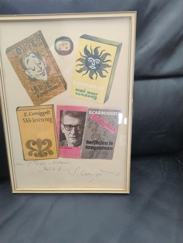 🔴 Zeer zeldzaam Simon Carmiggelt met handtekening, Boeken, Ophalen of Verzenden, Gelezen