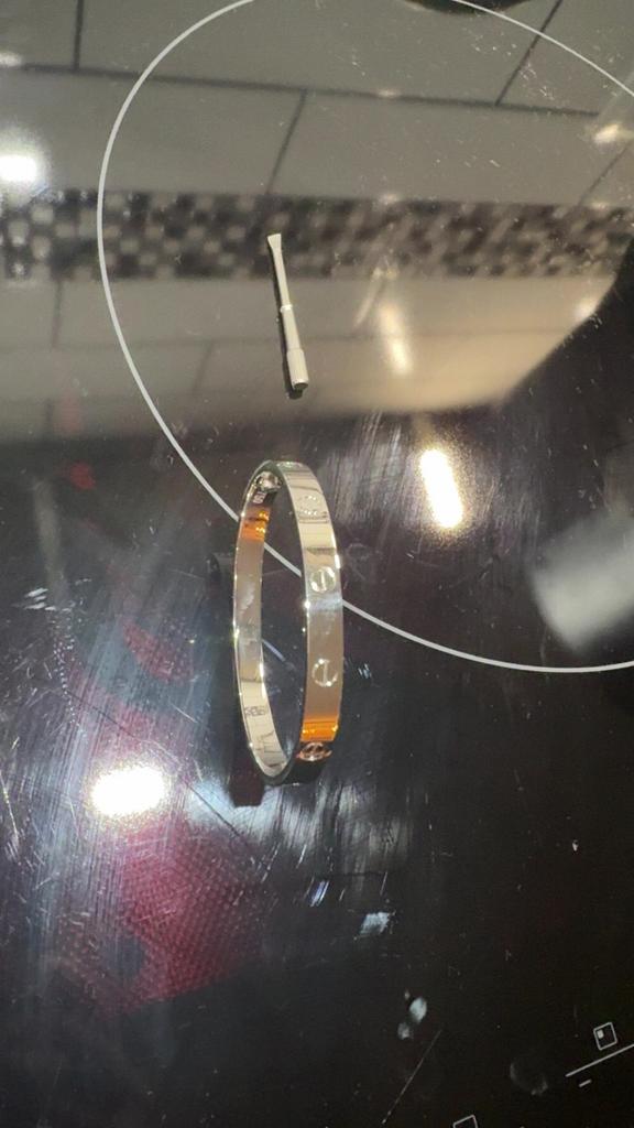 Cartier bracelet, Ophalen of Verzenden, Zo goed als nieuw, Zilver