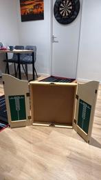 Prachtige dart kast, Ophalen, Zo goed als nieuw, Dartbord