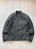 Tom Tailor Biker Leren Jas L, ., Zwart, Ophalen of Verzenden, Zo goed als nieuw