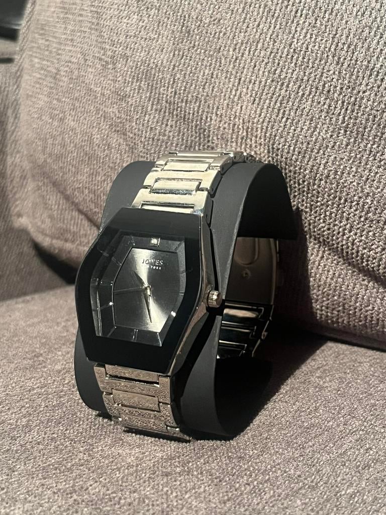 Horloge -  Jones New york - Signature  - Nieuw, Sieraden, Tassen en Uiterlijk, Horloges | Heren, Overige merken, Polshorloge, Nieuw