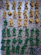Vintage plastic speelgoed soldaten '70 army gevecht 40 stuks, Verzamelen, Ophalen of Verzenden, Gebruikt