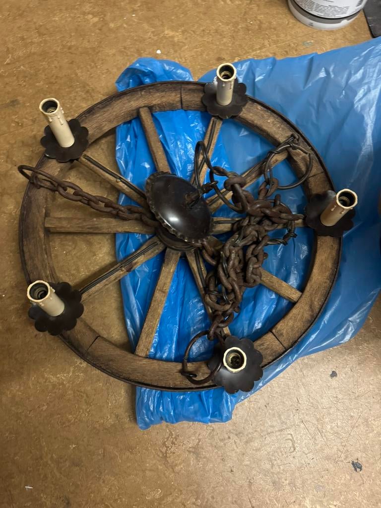 Karrewiel vintage, Ophalen of Verzenden