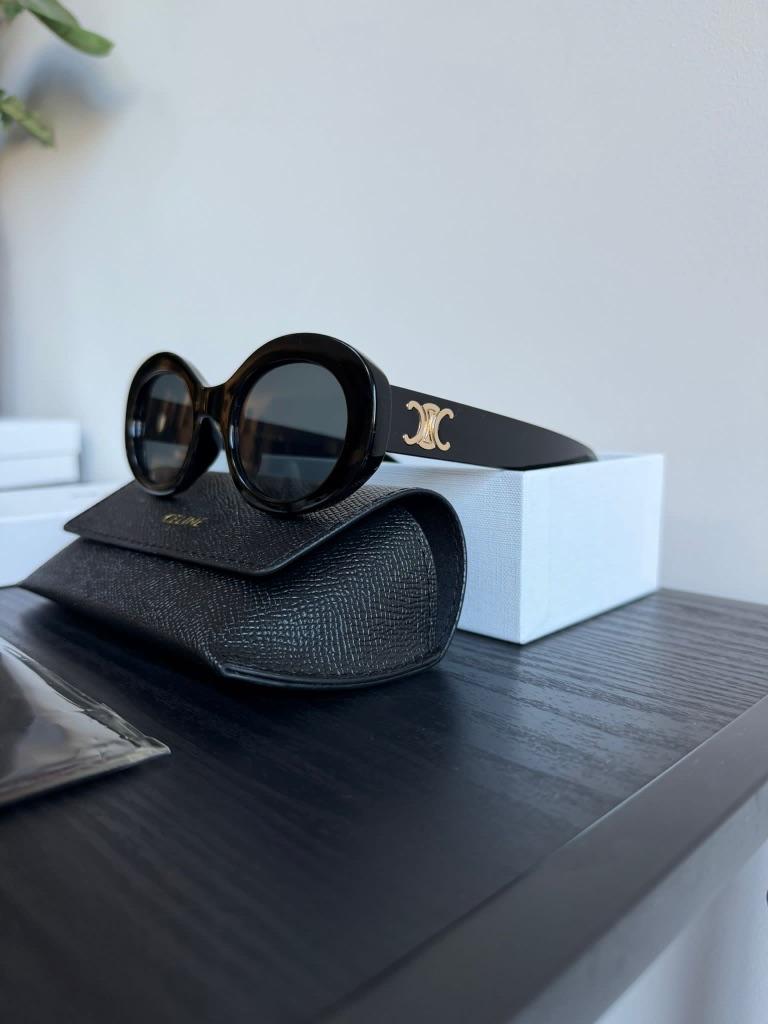 Celine Zonnebril, Sieraden, Tassen en Uiterlijk, Zonnebrillen en Brillen | Dames, Ophalen of Verzenden, Nieuw, Zwart, Overige merken