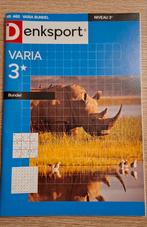 2 Denksport Varia - puzzelboekjes, Hobby en Vrije tijd, Denksport en Puzzels, Ophalen of Verzenden, Minder dan 500 stukjes, Zo goed als nieuw