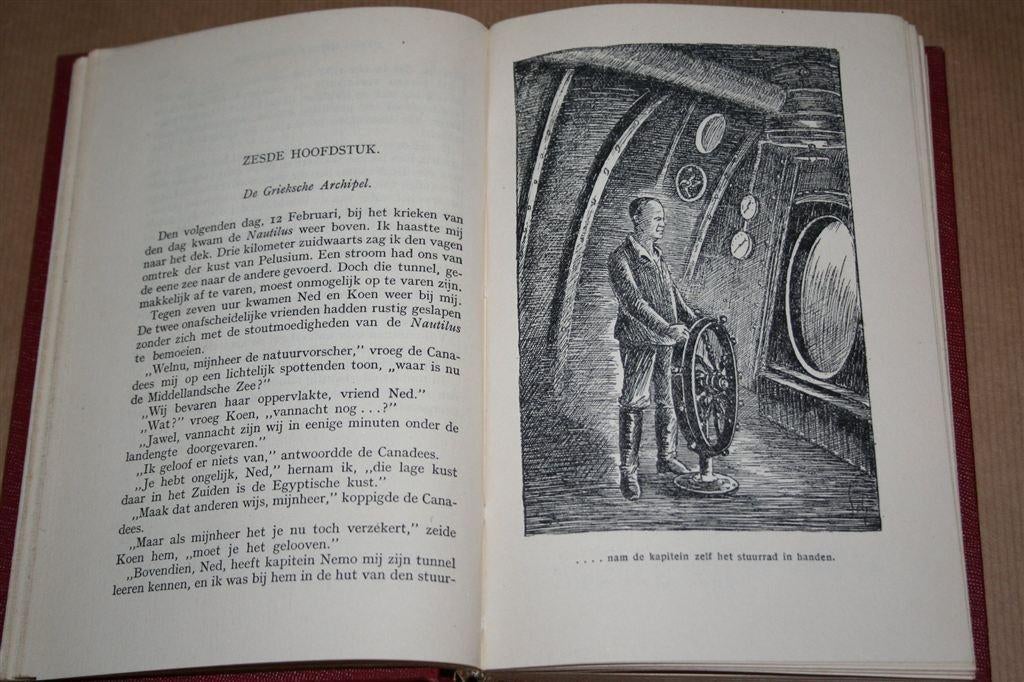 20.000 Mijlen onder zee. Jules Verne. 1929., Boeken, Ophalen of Verzenden, Gelezen