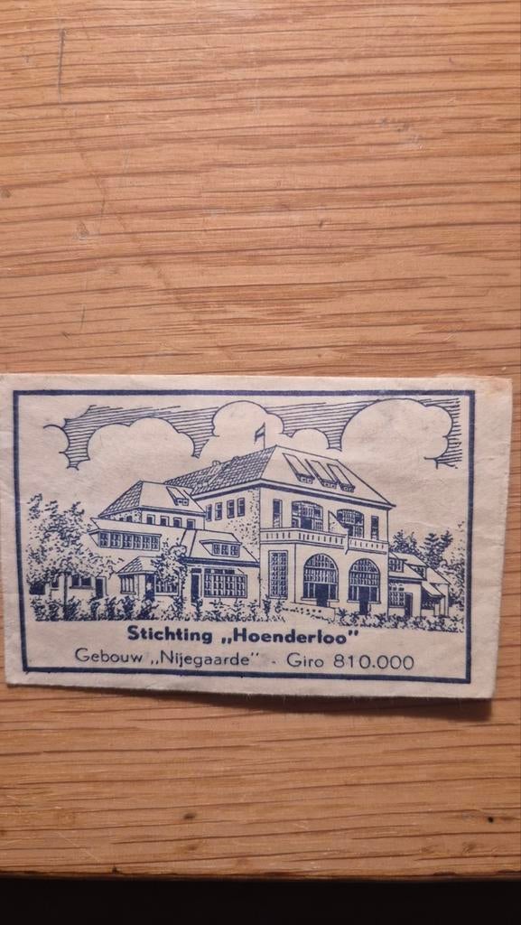 Suikerzakjes Hoenderloo, Ophalen, Nederland