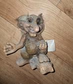 Vintage Noorse Trollenbeeldje - Uniek Decoratiestuk, Ophalen of Verzenden