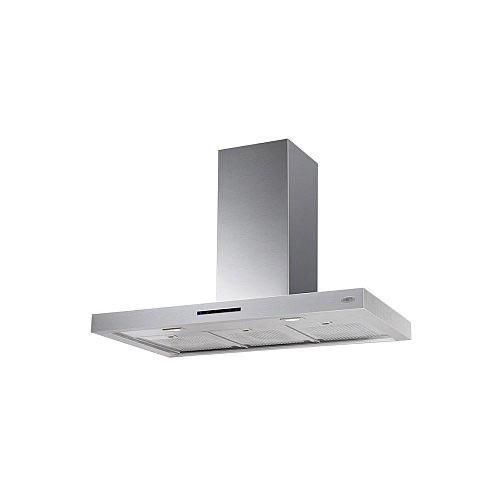 Boretti Afzuigkap 90cm RVS, Witgoed en Apparatuur, Afzuigkappen, Gebruikt, Inbouw, Eilandschouwkap, 600 tot 800 m³ per uur, Recirculatie