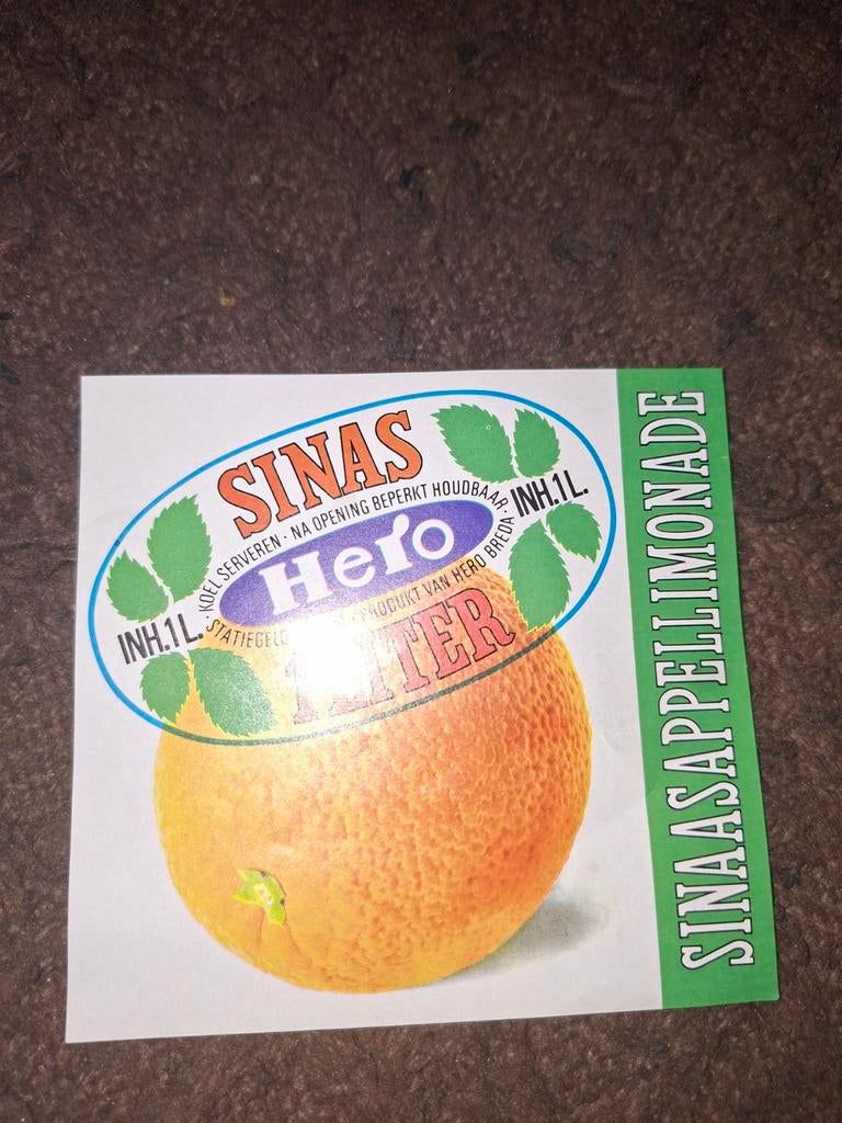 Limonade etiketten, Ophalen of Verzenden