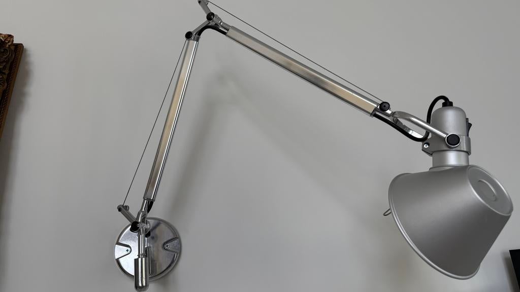 Artemide Tolomeo Mini wandlamp - designklassieker, Ophalen of Verzenden, Zo goed als nieuw, Metaal