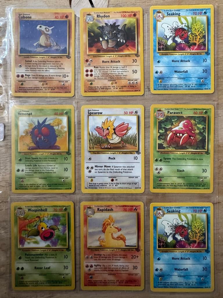 Pokémon kaarten collectie -  (vintage), Ophalen of Verzenden, Gebruikt, Meerdere kaarten