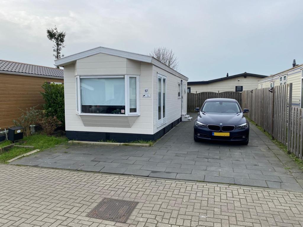 Chalet te koop + Eigen grond | Alkmaar / Schagen R#52R, Caravans en Kamperen, Stacaravans, Tot en met 2