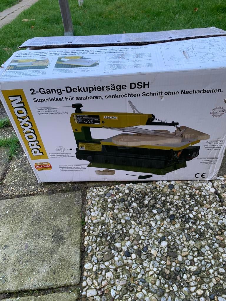 Proxxon figuur zaag par keer gebruiken, Ophalen, Zo goed als nieuw, 30 tot 70 mm, Figuurzaag