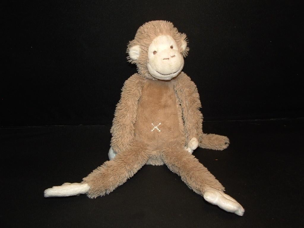 PRENATAL LAMA ALPACA RAMMELAAR PLUCHE ROOMWIT, Ophalen of Verzenden, Nieuw, Overige typen