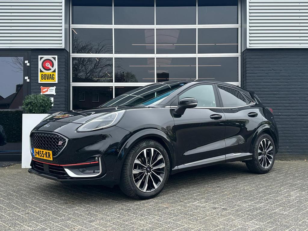 Ford Puma 1.0 ST-Line X Vignale Automaat, Pano, Virtual Cock, Auto's, 1226 kg, Zwart, Bedrijf, 3 cilinders